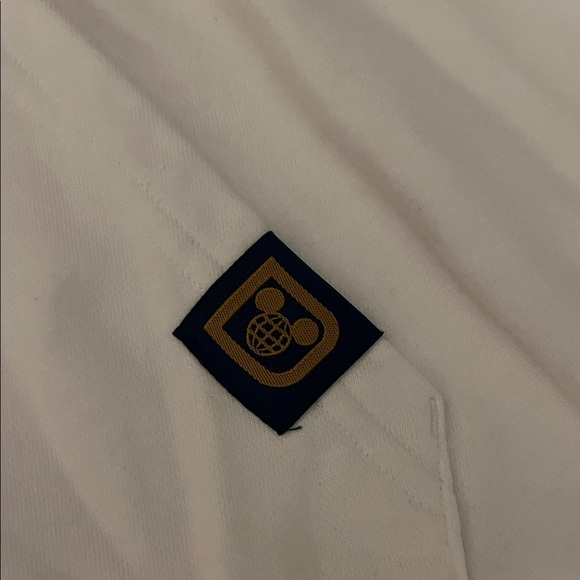 Disney White Hoodie with Blue Accents full zip like new 2XL - Picture 4 of 7